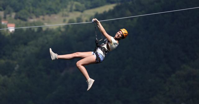 Zip Line Over Tara Canyon