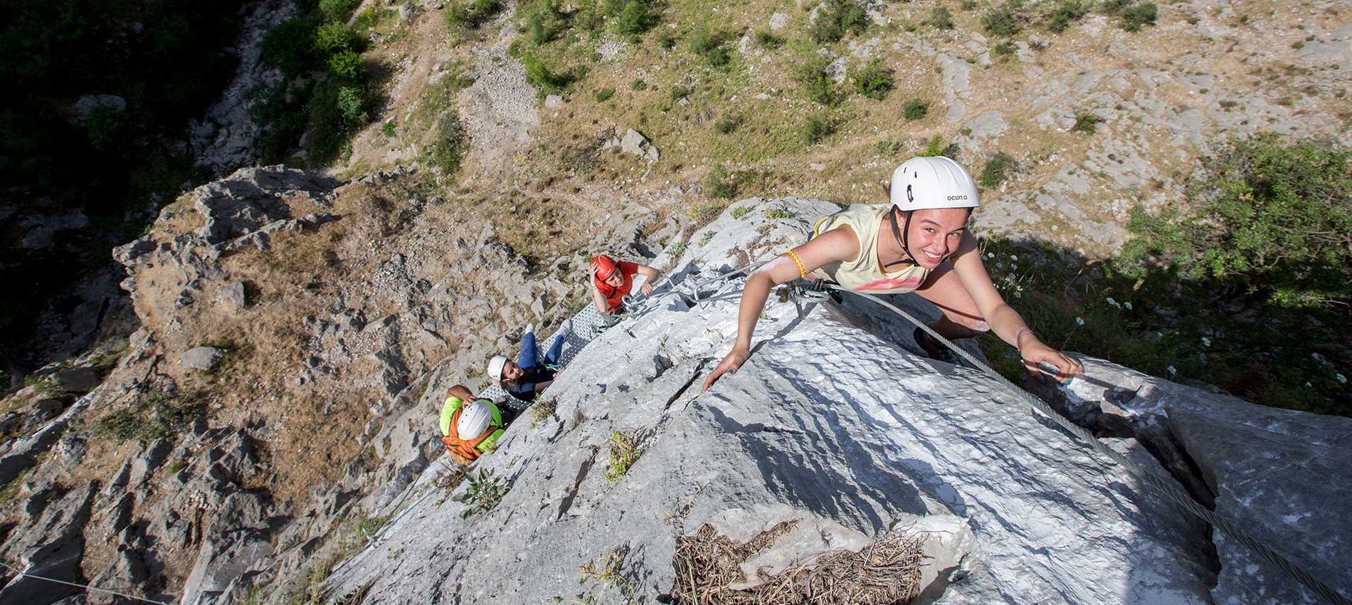 Rock Climbing On Durmitor