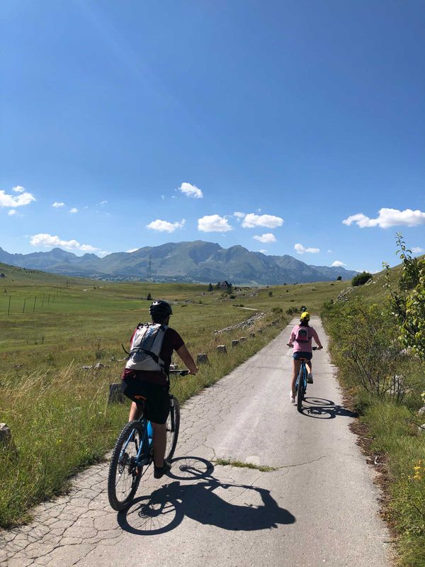 towards Zabljak ebike